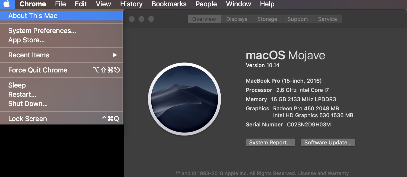 lookup mac specs by serial number